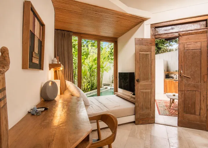 Villa Stunning 1-br With Pool, Echo 4mins Canggu